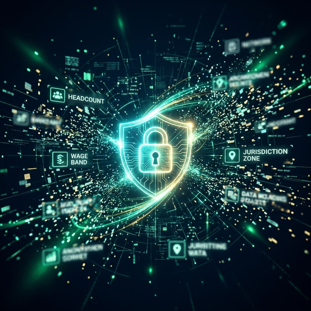 Privacy and anonymization of operator data before reaching the AI layer